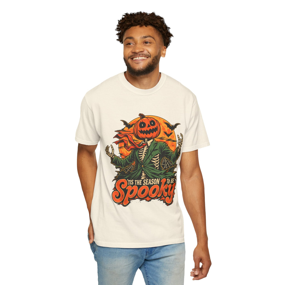 Spooky Season Unisex Garment-Dyed T-shirt image 24
