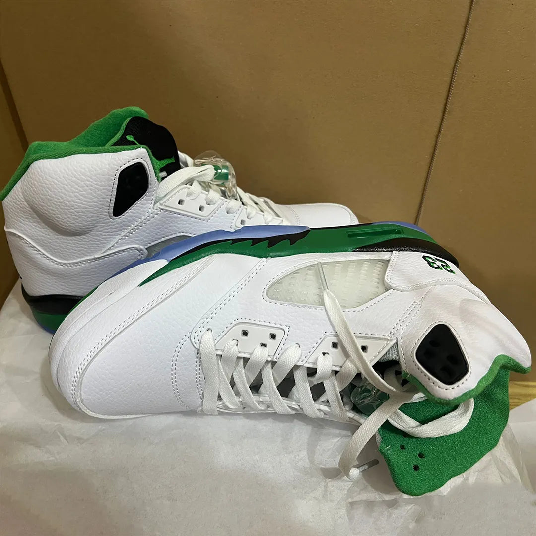AJ 5 Lucky Green Shoes Sneakers - nk0003248 image 6