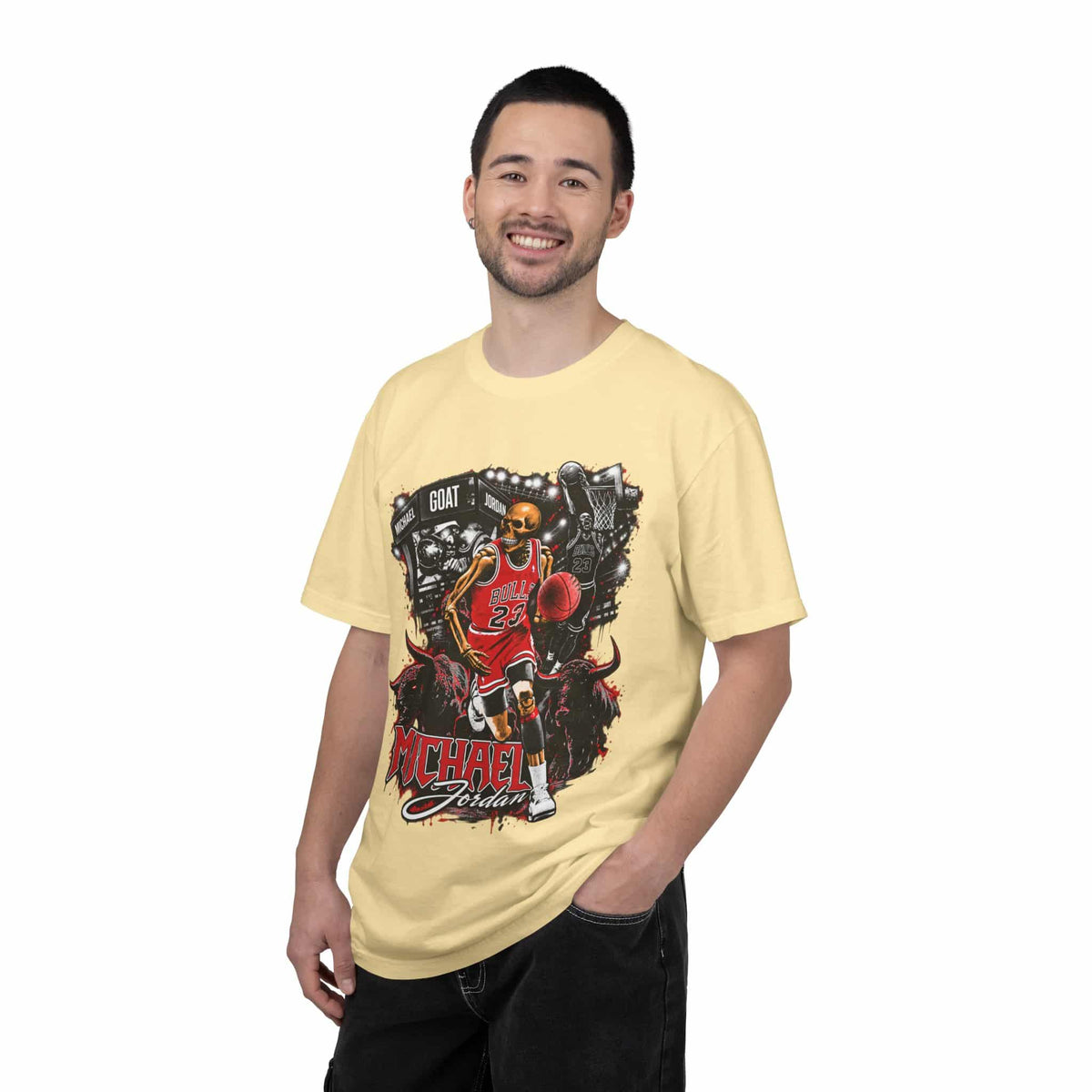 Chicago Legend 23 Unisex Garment-Dyed T-shirt image 25