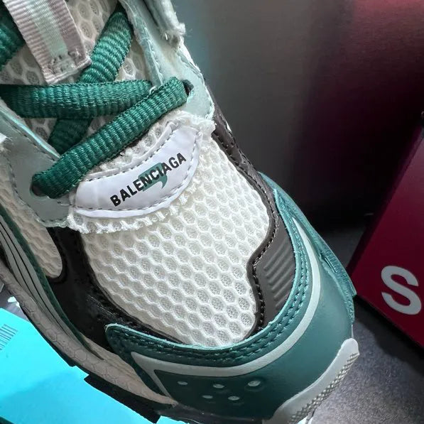 BLCG Runner White Teal Green Blue Shoes Sneakers - bl0000034 image 10