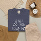 Kiki Loves Me Unisex Garment-Dyed T-shirt image 43