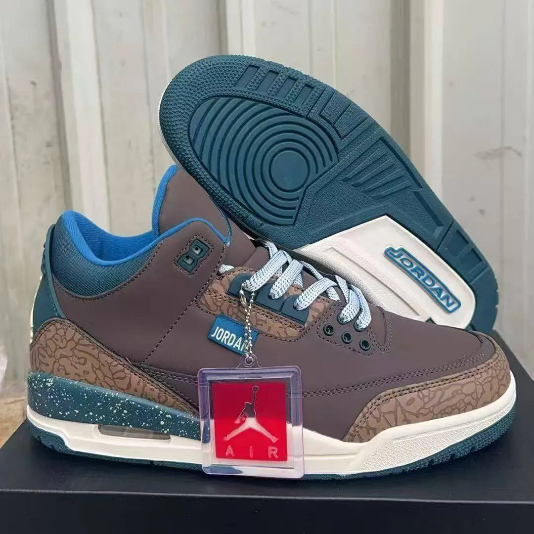 AJ 3 Retro Olive Grey Shoes Sneakers – nk0005037 image 5