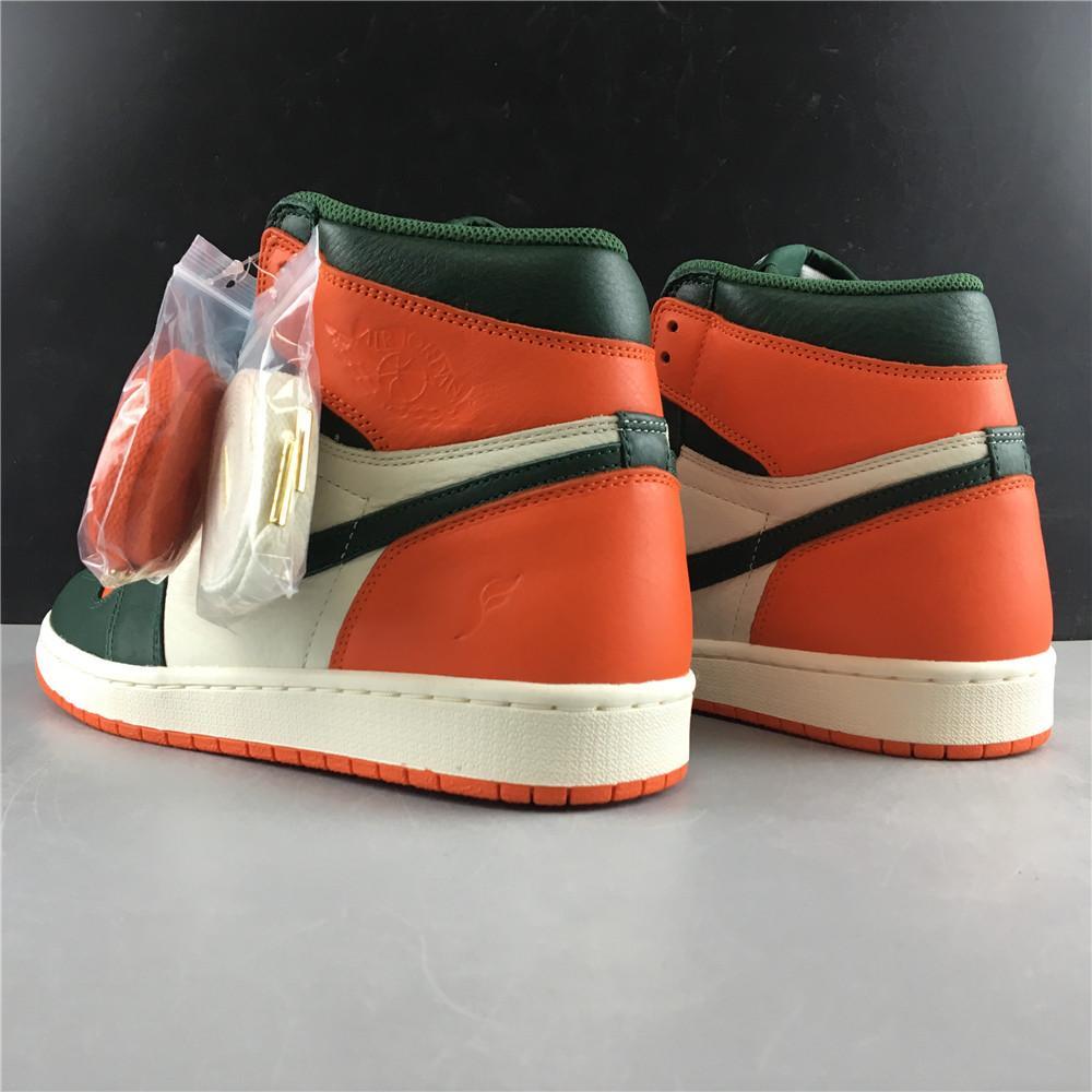 AJ 1 Retro High SoleFly Art Basel Sail Shoes Sneakers - nk0000173 image 5