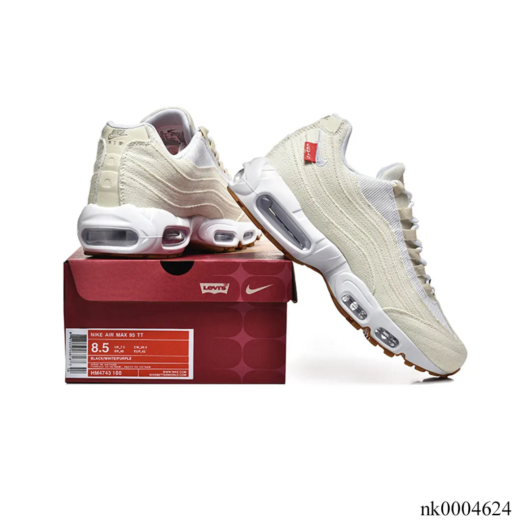 Levi’s x AM 95 White Shoes Sneakers - nk0004624 image 6