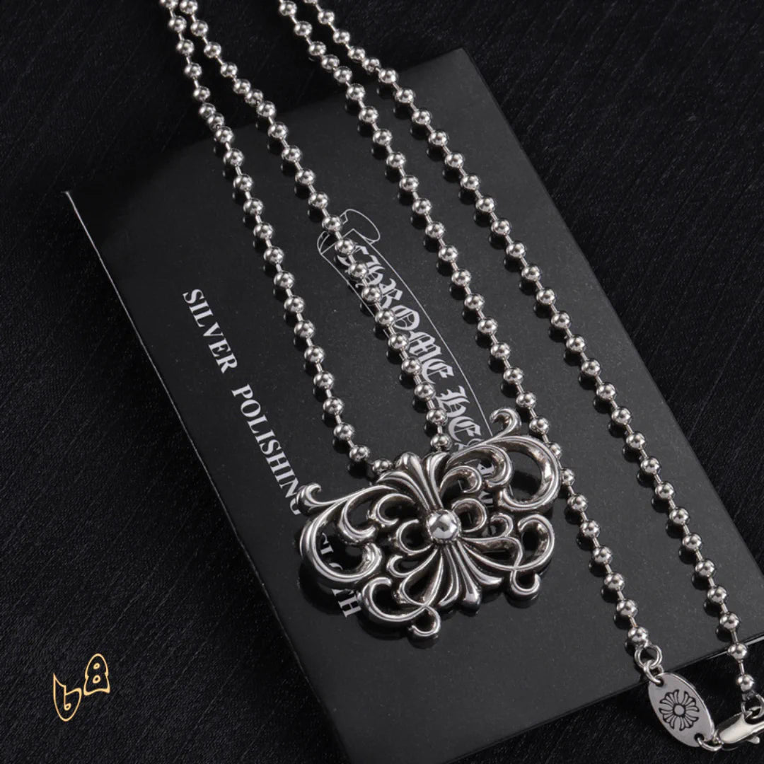 CH Butterfly Pendant Necklace - CH0031 image 1