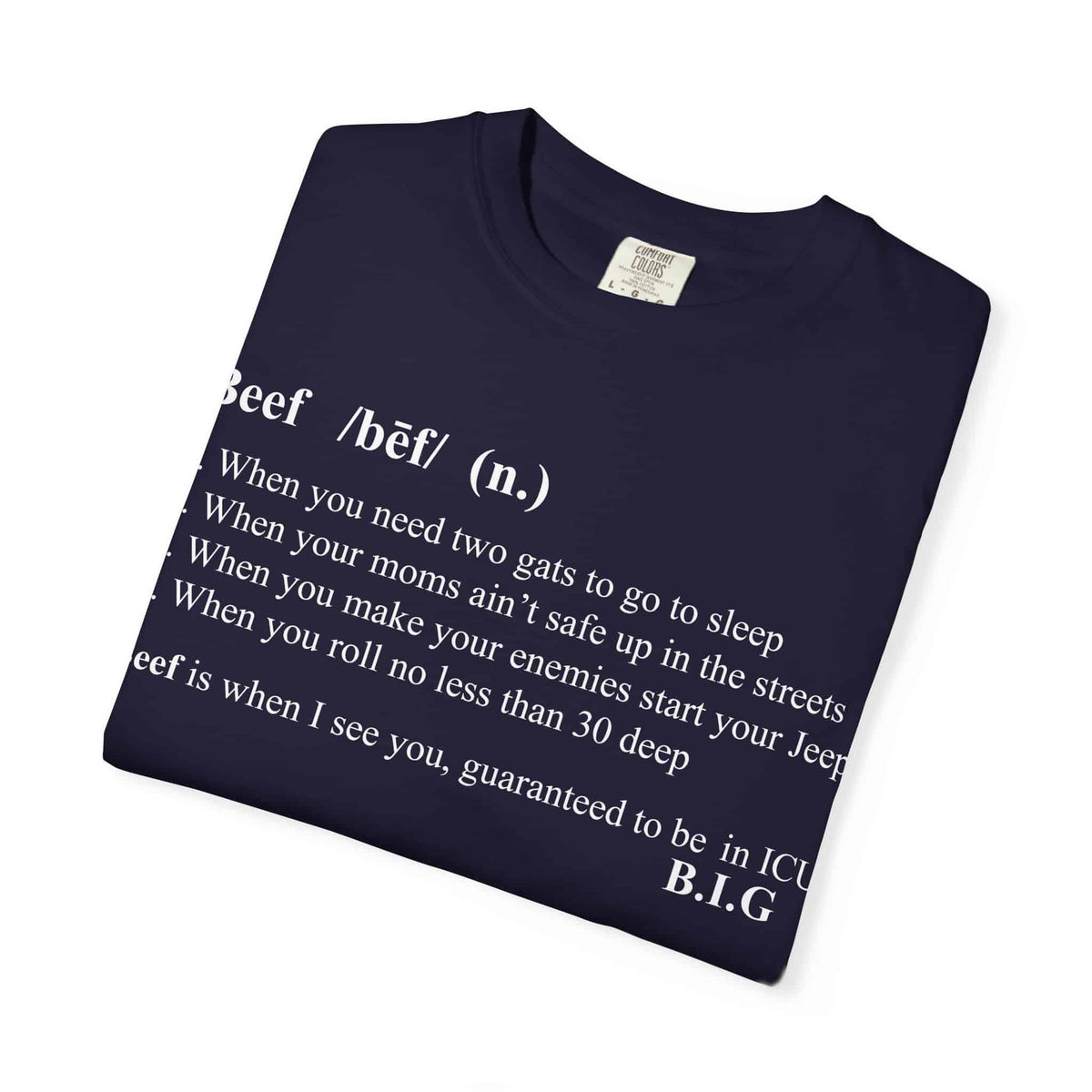 Beef Definition Unisex Garment-Dyed T-shirt image 50
