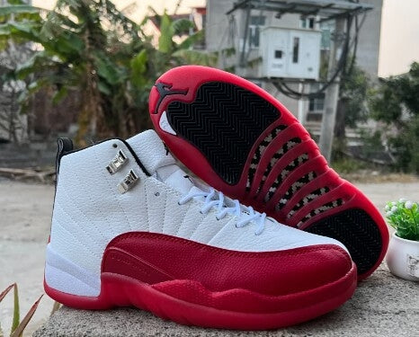 AJ 12 Cherry Shoes Sneakers - nk0002782 image 8