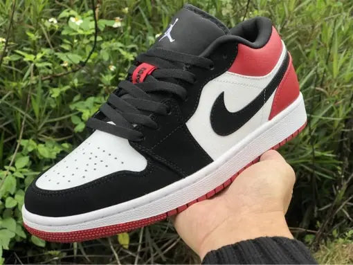 AJ 1 Low Black Toe Shoes Sneakers - nk0000732 image 6