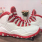 AJ 10 Retro ‘Red Steel’ Shoes Sneakers - nk0005240 image 5