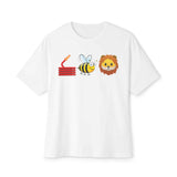 Bee Unisex Oversized Boxy Tee image 0