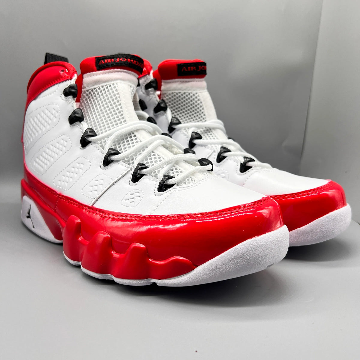 AJ 9 Retro White Gym Red Shoes Sneakers - nk0002592 image 2