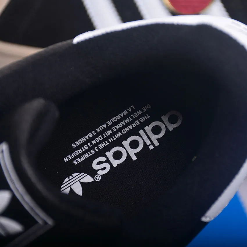 AD Superstar II Core Black / Core White / Khaki Three Shoes Sneakers - nk0005444 image 11