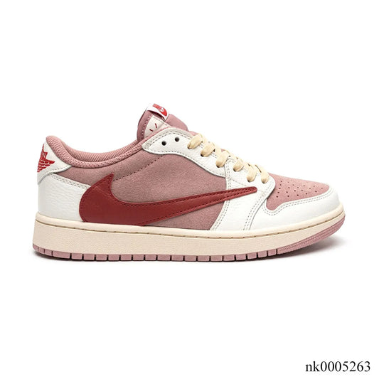 Travis Scott x AJ 1 Retro Low OG 'Sail Tropical Pink' Shoes Sneakers – nk0005263 image 0
