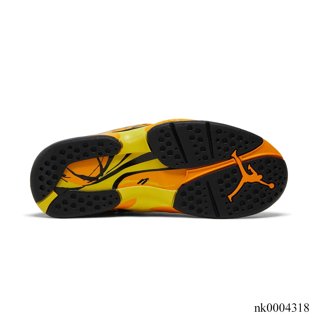 AJ 8 Retro Taxi Yellow Black Shoes Sneakers - nk0004318 image 4