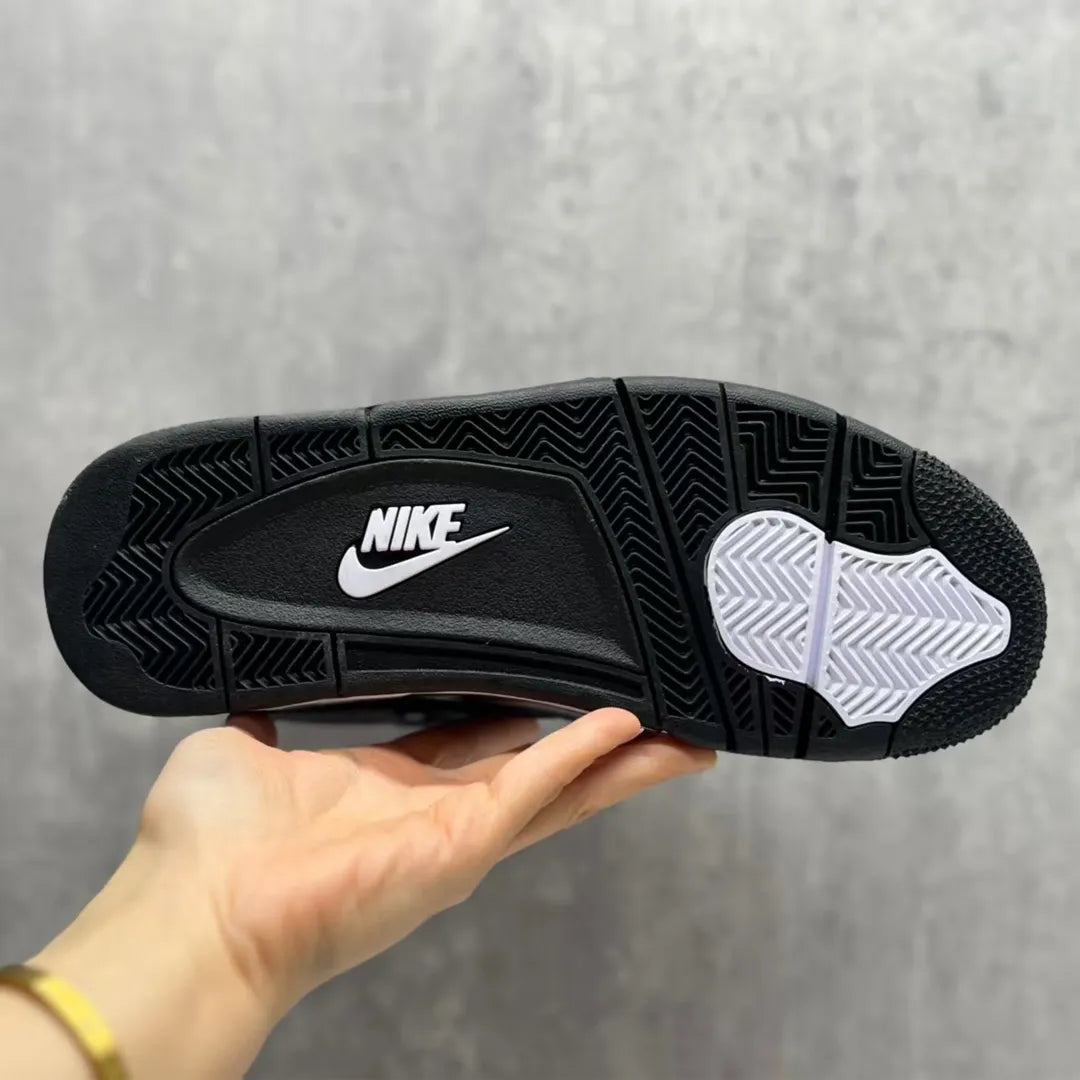 Nigel Sylvester x AJ 4 Black By Black Shoes Sneakers - nk0004380 image 7
