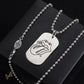 CH Tongue Square Pendant Necklace - CH0028 image 4