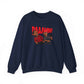 Graphic Print Crewneck Sweatshirt - POD0035 image
