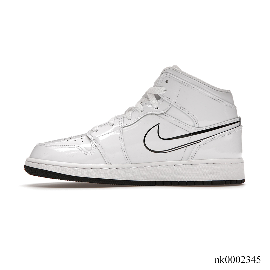 AJ 1 Mid Schematic Shoes Sneakers - nk0002345 image 1
