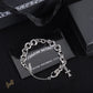 CH Silver Chain Link Bracelet - CH0066 image 1