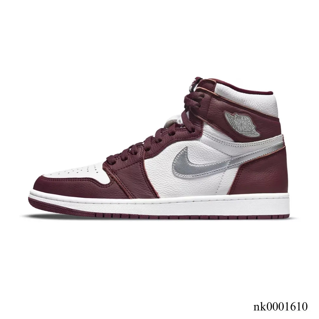 AJ 1 High OG Bordeaux Shoes Sneakers - nk0001610 image 1