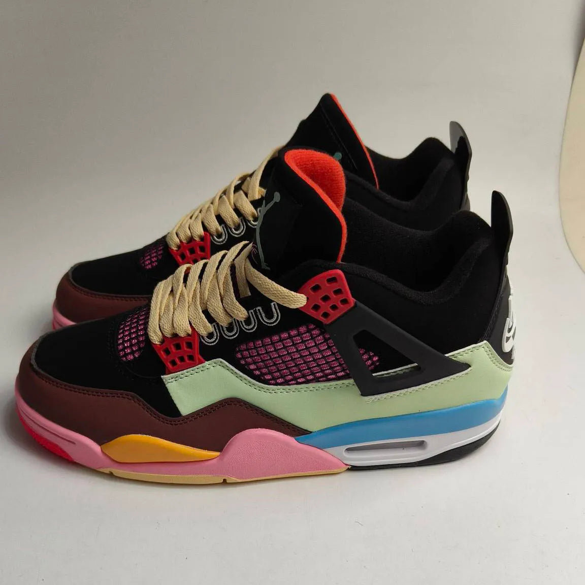 J Balvin x AJ 4 Multicolor Shoes Sneakers - nk0005108 image 4