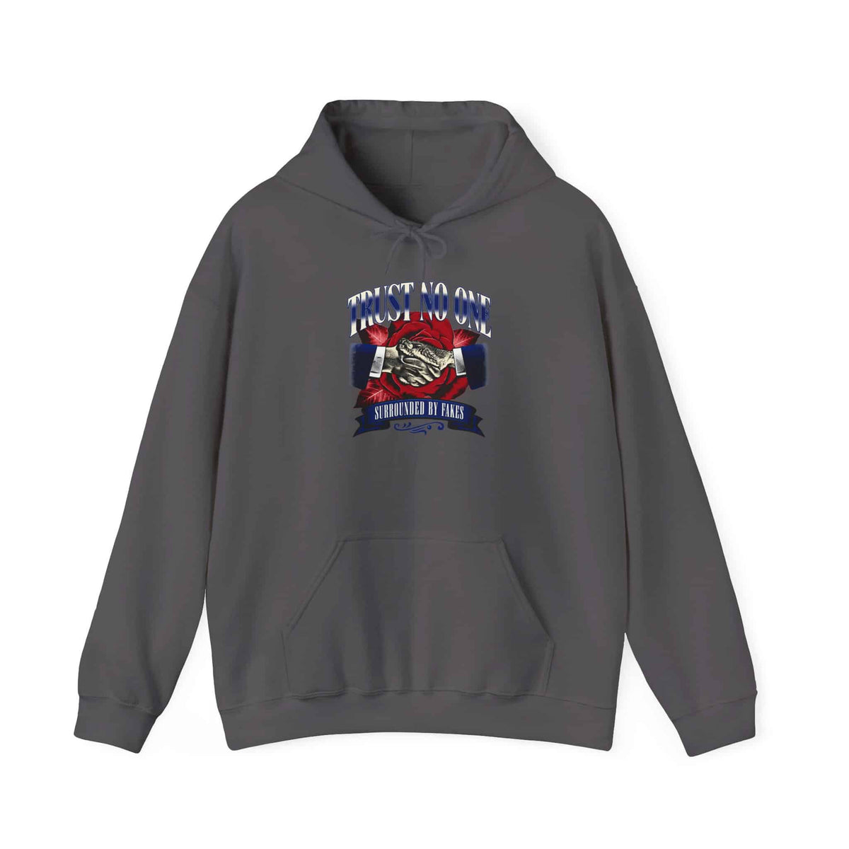 Graphic Print Hooded Sweatshirt - POD0037 image
