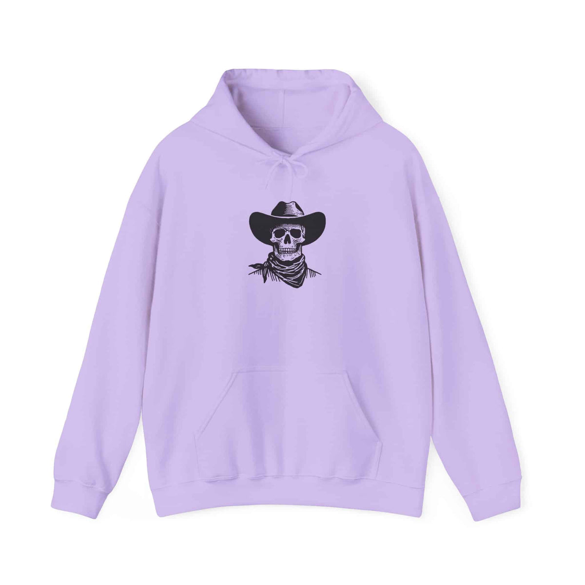 Outlaw Skull Hooded Sweatshirt - XL, Orchid image