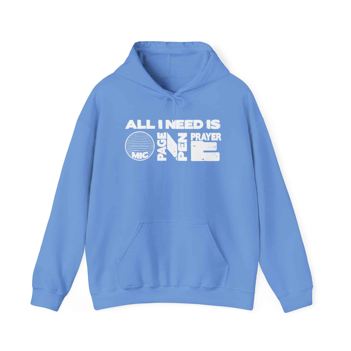 ALL_I_NEED_IS Unisex Heavy Blend™ Hooded Sweatshirt - 5XL, Carolina Blue image