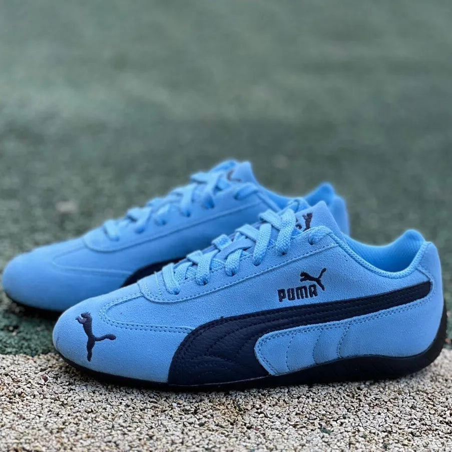 PM Speedcat Archive Light Blue Club Navy Shoes Sneakers - pm0000011 image 6