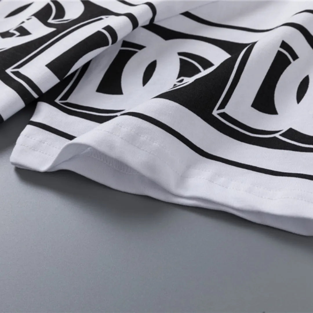 D&G Logo DG Print T-shirt in White - 111 - dng0000111 image 7