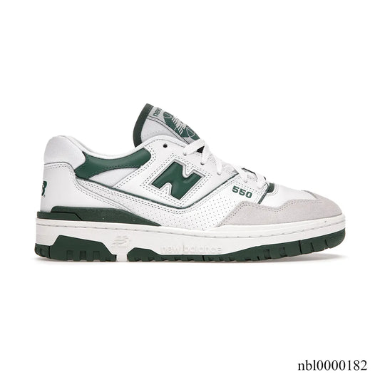 NB 550 White Green Shoes Sneakers - nbl0000182 image 0
