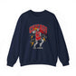 Graphic Print Crewneck Sweatshirt - POD0038 image 36