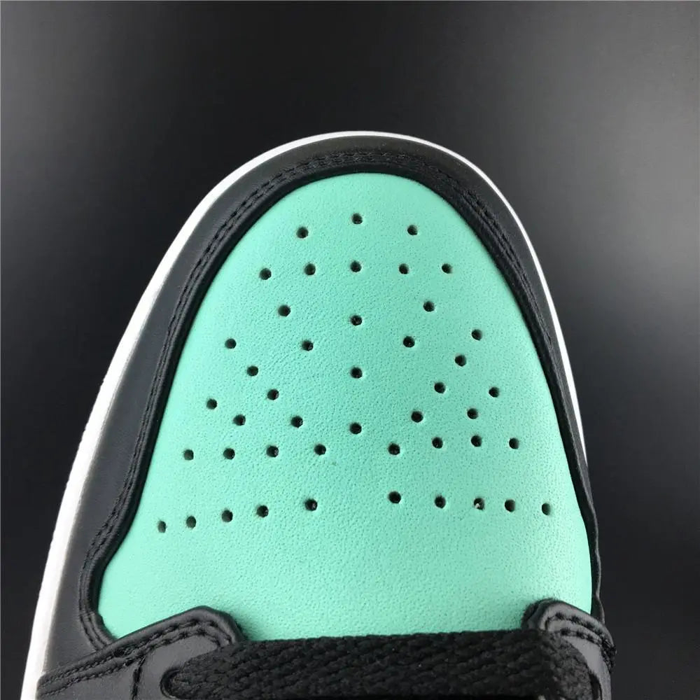 AJ 1 Low Emerald Toe Shoes Sneakers - nk0000142 image 9
