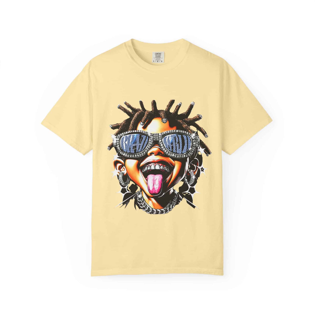 Diamond Drip Unisex Garment-Dyed T-shirt image