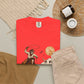 Halloween Basketball Skeleton Unisex Garment-Dyed T-shirt image 97