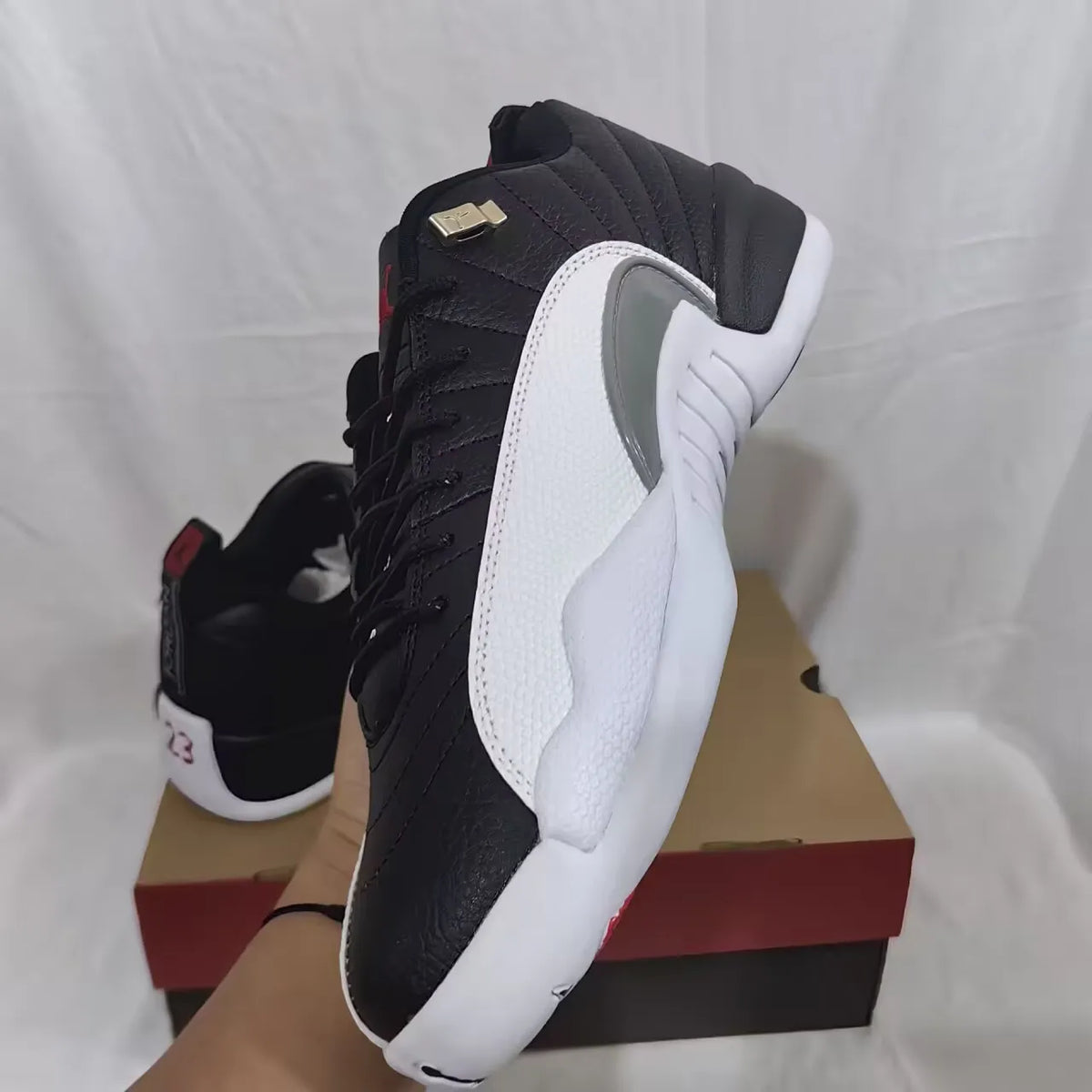 AJ 12 Retro Low 'Playoffs' Shoes Sneakers - nk0005291 image 5