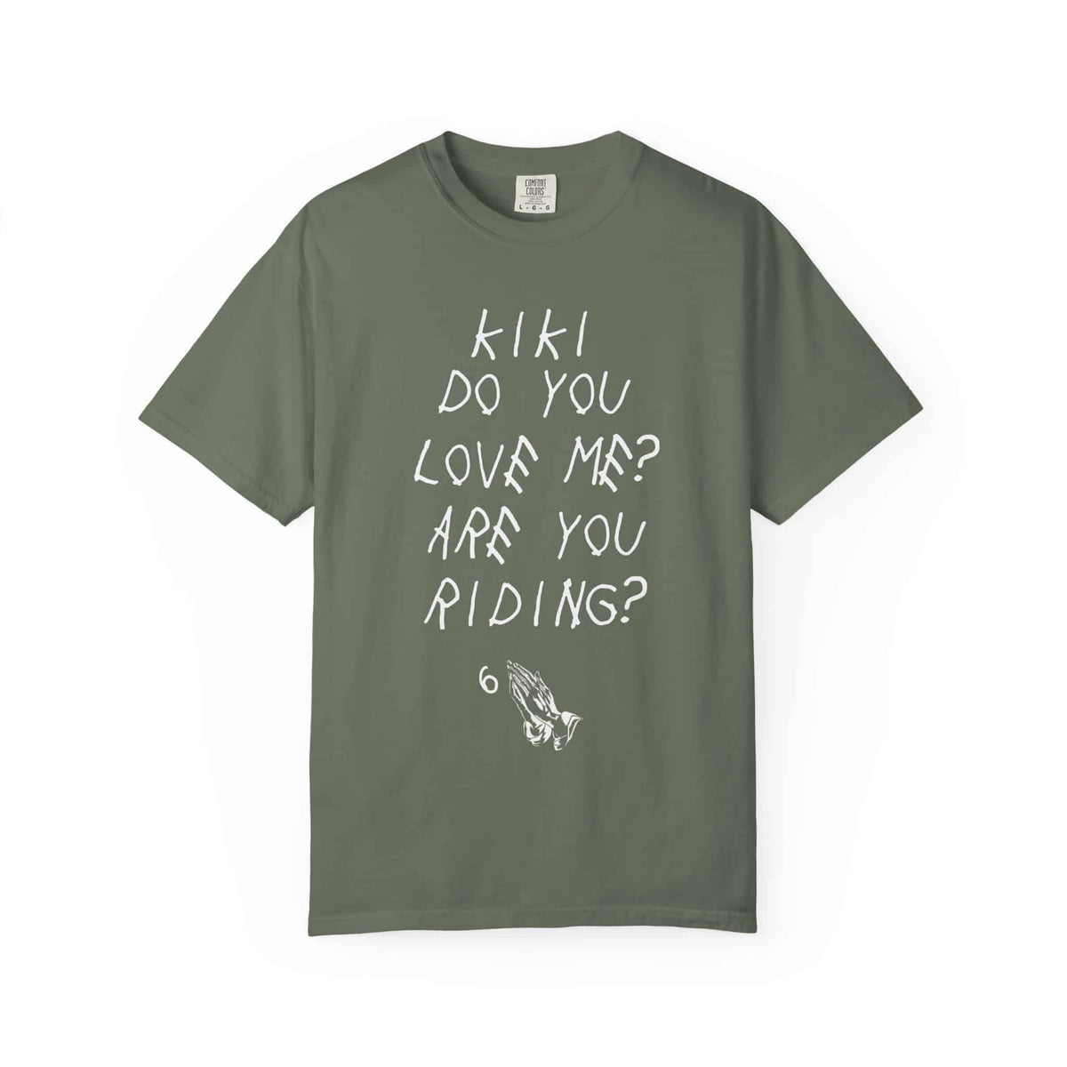 Kiki Loves Me Unisex Garment-Dyed T-shirt image