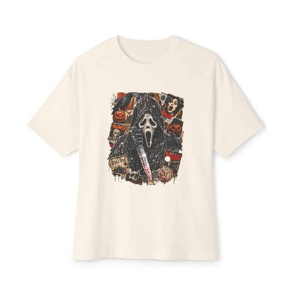 Halloween Horror Unisex Oversized Boxy Tee image 9