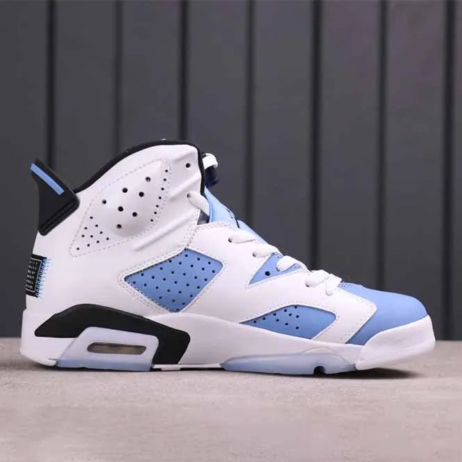 AJ 6 Retro UNC White Shoes Sneakers - nk0002320 image 2