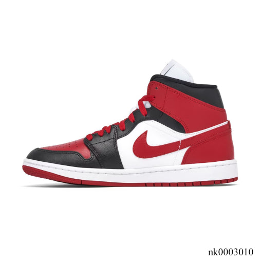 AJ 1 Mid Alternate Bred Toe Shoes Sneakers - nk0003010 image 1