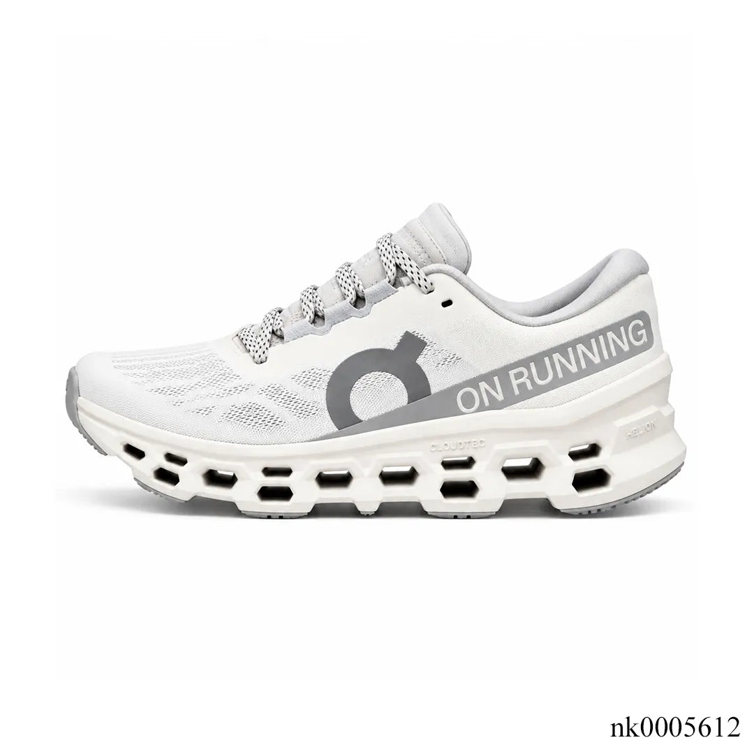 On Running Cloudmonster 3 White & Wolf Shoes Sneakers - nk0005612 image 1