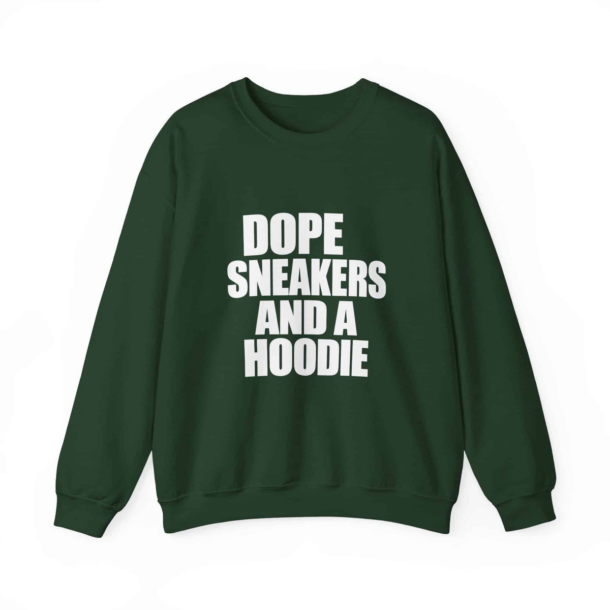 Graphic Print Crewneck Sweatshirt - POD0036 image
