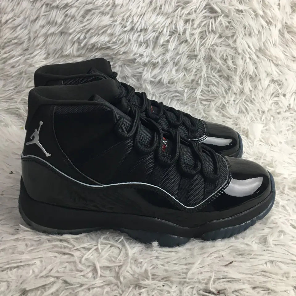 AJ 11 Black Red Grey Shoes Sneakers - nk0004184 image 7
