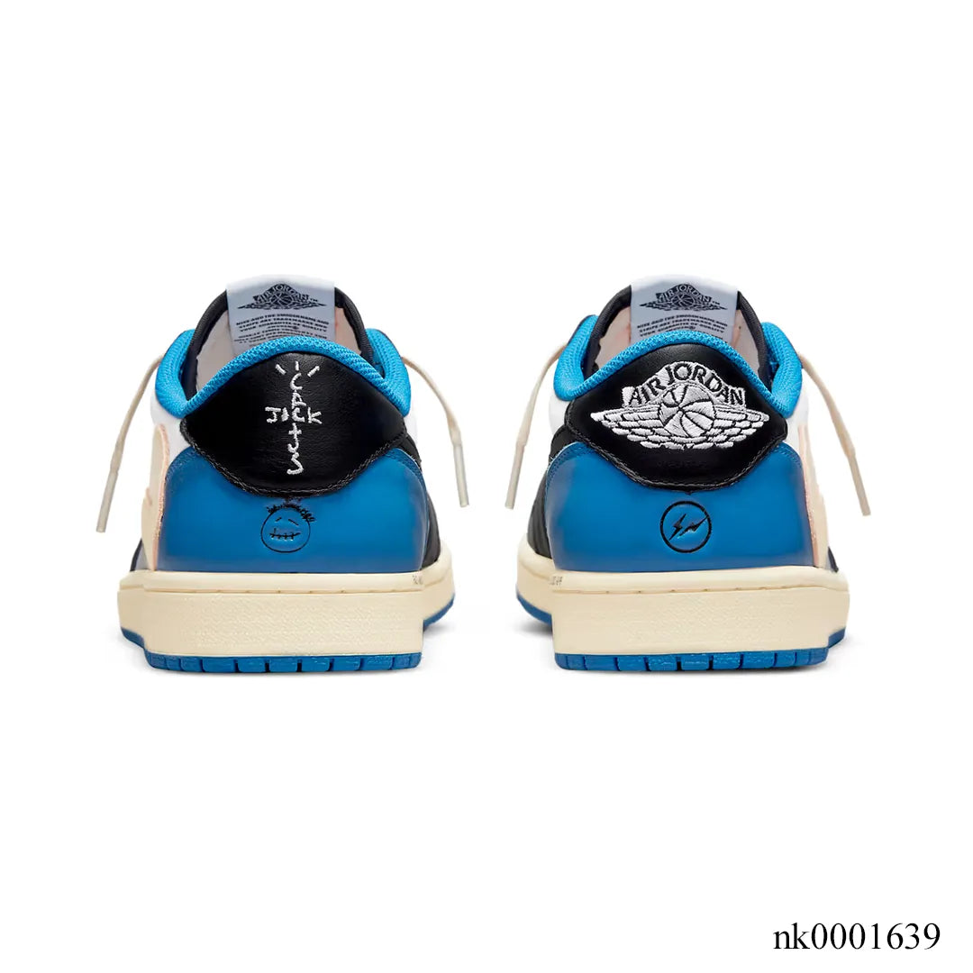 Travis Scott x AJ 1 Low x Fragment Shoes Sneakers - nk0001639 image 4