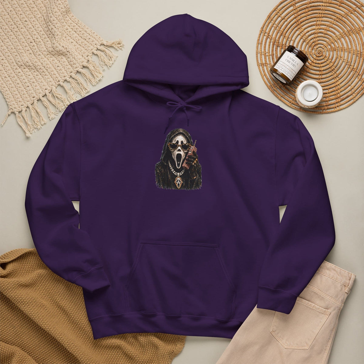 Halloween Ghostface Hooded Sweatshirt image 88