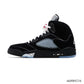 AJ 5 Black Metallic Reimagined Shoes Sneakers - nk0004216 image 1