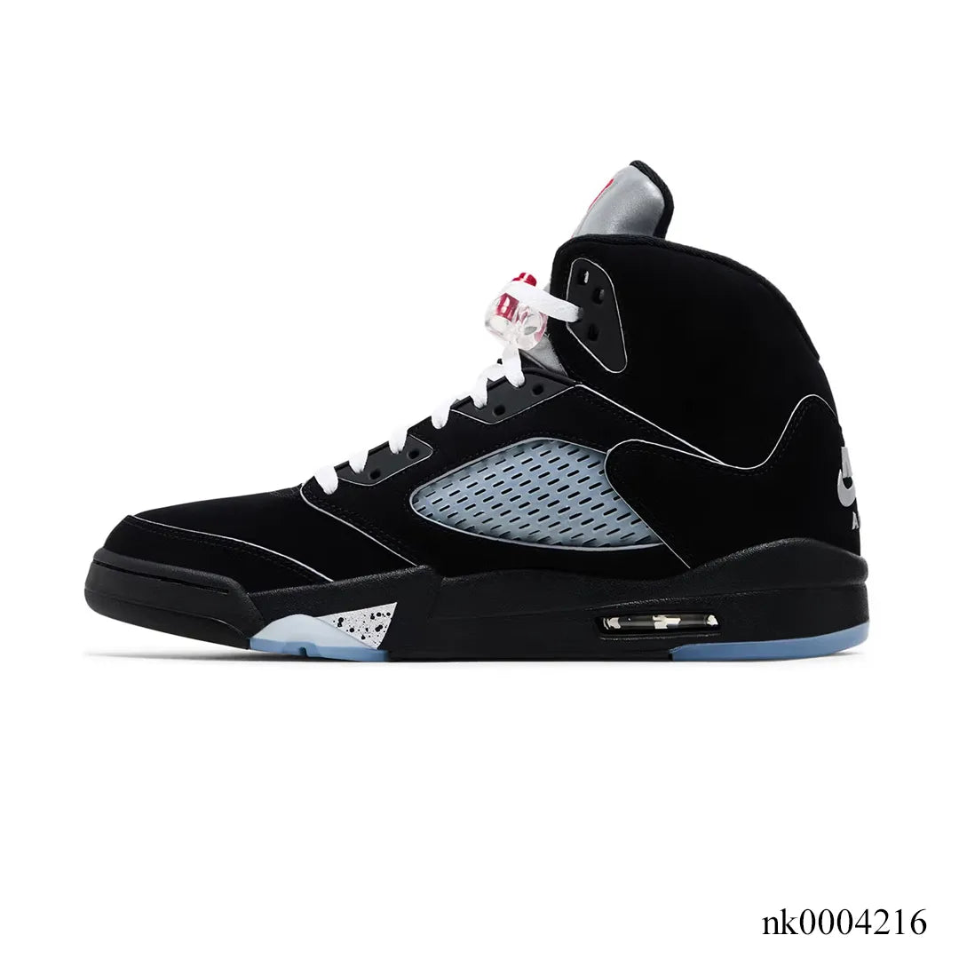 AJ 5 Black Metallic Reimagined Shoes Sneakers - nk0004216 image 1