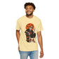 Retro Skater Skeleton Halloween Unisex Garment-Dyed T-shirt image 23