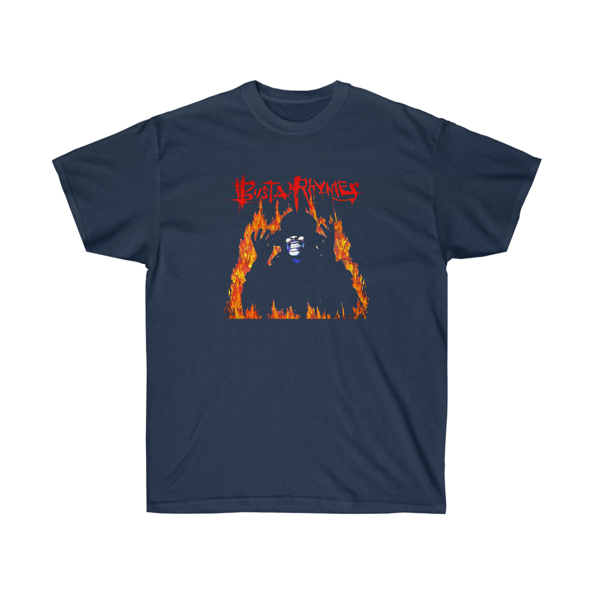 Busta Rhymes Men T-Shirt - Navy, 2XL image
