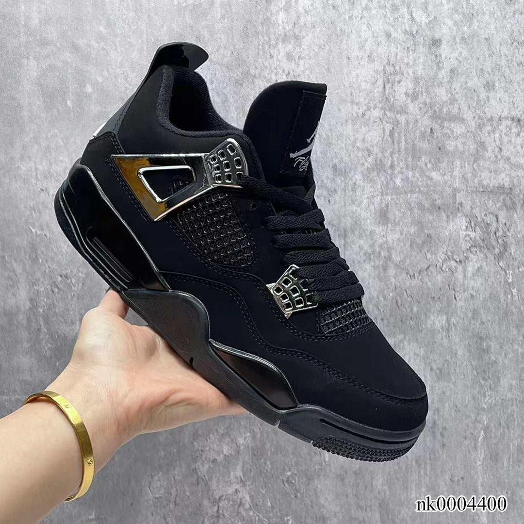 AJ 4 Black Chrome Shoes Sneakers – nk0004400 image 3